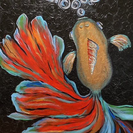 Goldfish by artist Holly Craig